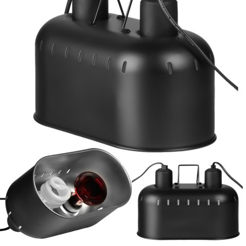 Resun Reptile Black Lamp DUO - lampa podwójna do terrarium Resun Reptile Black Lamp DUO - lampa podwójna do terrarium
