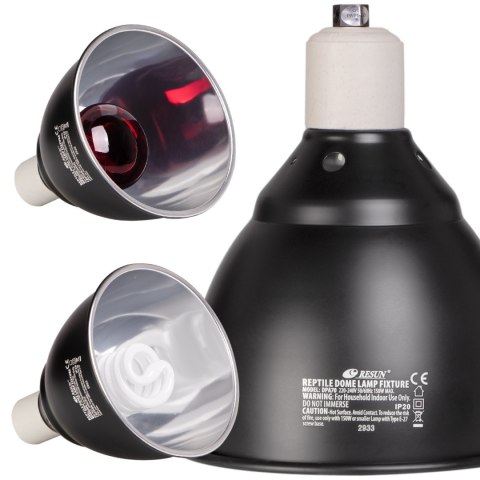 Resun Reptile Dome Lamp - lampa na żarówki grzewcze i UVB Resun Reptile Dome Lamp - lampa na żarówki grzewcze i UVB