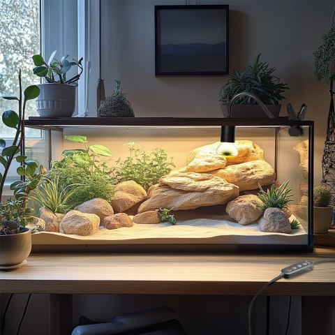 Terrario Long ReptiSun Time Control - lampa z programatorem czasowym Terrario Long ReptiSun Time Control - lampa z programatorem czasowym