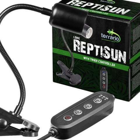 Terrario Long ReptiSun Time Control - lampa z programatorem czasowym Terrario Long ReptiSun Time Control - lampa z programatorem czasowym