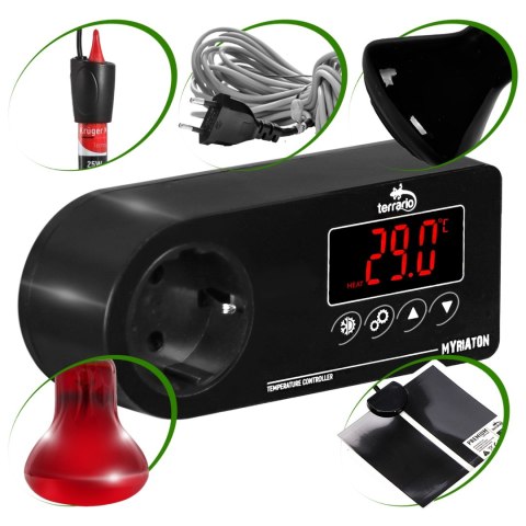 Terrario Myriaton Temperature Controller - termostat elektroniczny Terrario Myriaton Temperature Controller - termostat elektroniczny
