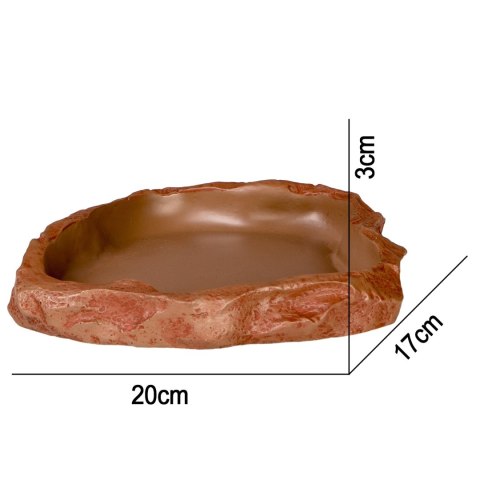 Terrario Natural Bowl - Miska do Terrarium 20x17x3 cm Terrario Natural Bowl - Miska do Terrarium 20x17x3 cm