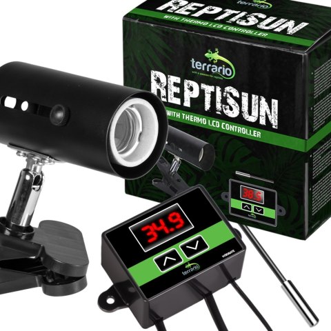 Terrario ReptiSun Temperature Control - lampa z termostatem Terrario ReptiSun Temperature Control - lampa z termostatem