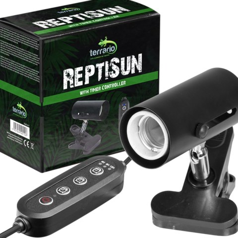 Terrario ReptiSun Time Control - lampa z programatorem czasowym Terrario ReptiSun Time Control - lampa z programatorem czasowym