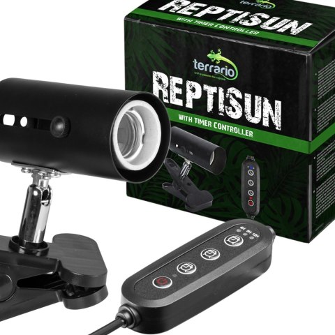 Terrario ReptiSun Time Control - lampa z programatorem czasowym Terrario ReptiSun Time Control - lampa z programatorem czasowym