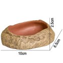 Terrario Rock Oasis S - Miska do Terrarium 10x6,5x2,5 cm