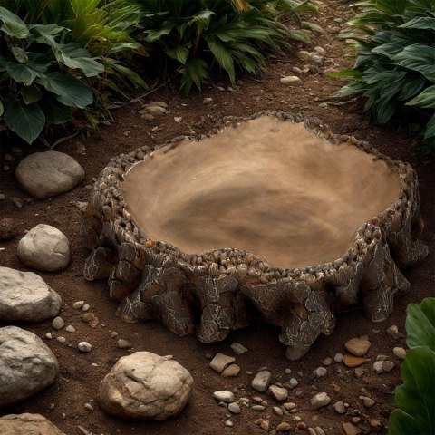 Terrario Root Bowl - Miska do Terrarium 16x16x4 cm Terrario Root Bowl - Miska do Terrarium 16x16x4 cm