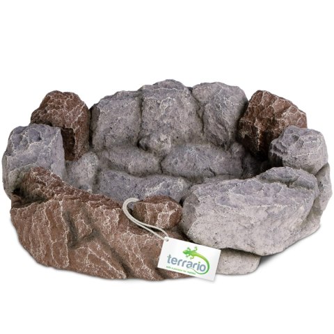 Terrario Stone Circle Bowl XL - Miska do Terrarium 29x26x7,5 cm Terrario Stone Circle Bowl XL - Miska do Terrarium 29x26x7,5 cm