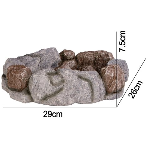 Terrario Stone Circle Bowl XL - Miska do Terrarium 29x26x7,5 cm Terrario Stone Circle Bowl XL - Miska do Terrarium 29x26x7,5 cm