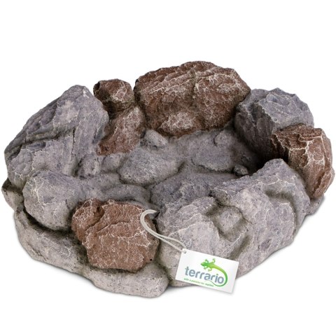 Terrario Stone Circle Bowl XL - Miska do Terrarium 29x26x7,5 cm Terrario Stone Circle Bowl XL - Miska do Terrarium 29x26x7,5 cm
