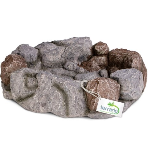 Terrario Stone Circle Bowl XL - Miska do Terrarium 29x26x7,5 cm Terrario Stone Circle Bowl XL - Miska do Terrarium 29x26x7,5 cm