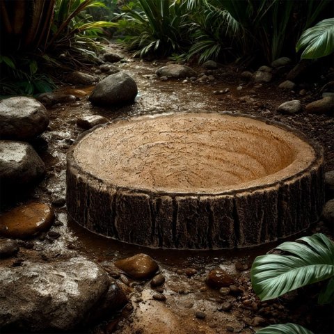Terrario Tree Ring Bowl XS - Miska do Terrarium 6x5x1 cm Terrario Tree Ring Bowl XS - Miska do Terrarium 6x5x1 cm