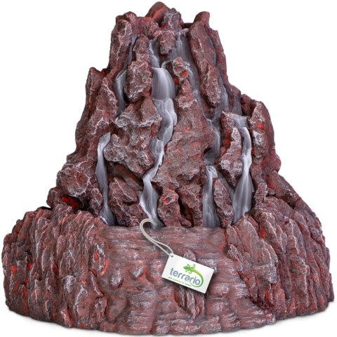 Terrario Volcano Fountain - Fontanna do Terrarium 22x23x21 cm Terrario Volcano Fountain - Fontanna do Terrarium 22x23x21 cm