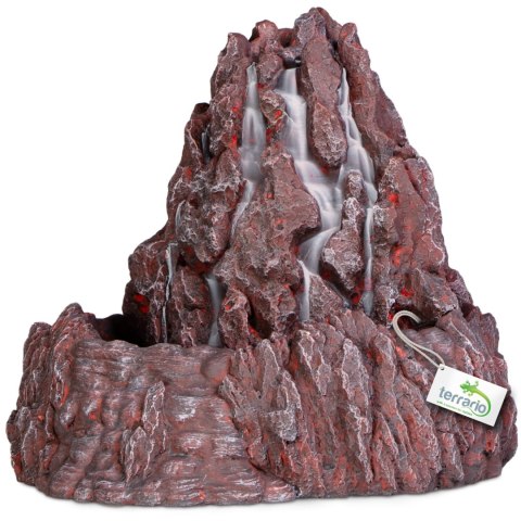 Terrario Volcano Fountain - Fontanna do Terrarium 22x23x21 cm Terrario Volcano Fountain - Fontanna do Terrarium 22x23x21 cm