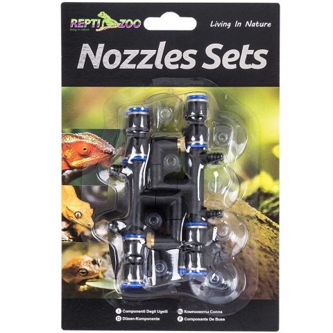 Repti-Zoo Nozzles Set - zestaw 4 dysz do zraszaczy Repti-Zoo Nozzles Set - zestaw 4 dysz do zraszaczy