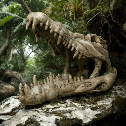 Terrario Crocodile Skull XL - czaszka krokodyla do terrarium 23x11x16 cm Terrario Crocodile Skull XL - czaszka krokodyla do terrarium 23x11x16 cm