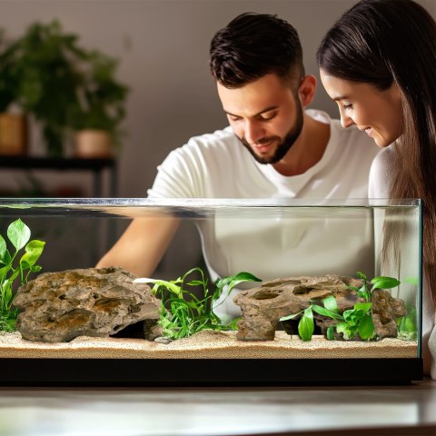 Terrario Dragon Stone M - kryjówka do terrarium 22x15x8cm Terrario Dragon Stone M - kryjówka do terrarium 22x15x8cm