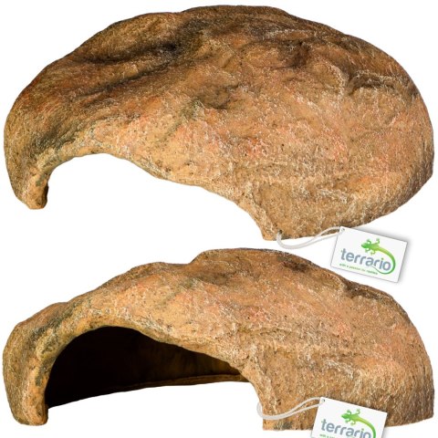 Terrario Gecko Cave L - kryjówka do terrarium 27x22x9 cm Terrario Gecko Cave L - kryjówka do terrarium 27x22x9 cm