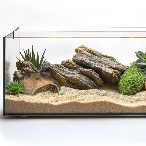 Terrario Gecko Cave L - kryjówka do terrarium 27x22x9 cm Terrario Gecko Cave L - kryjówka do terrarium 27x22x9 cm