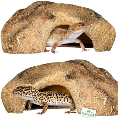 Terrario Gecko Cave S - kryjówka do terrarium 16x10x6cm Terrario Gecko Cave S - kryjówka do terrarium 16x10x6cm