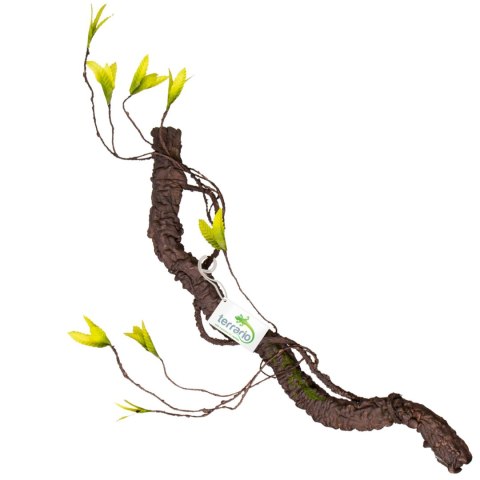 Terrario - Sztuczna Gałąź z Liśćmi do Terrarium - 75 cm Terrario - Sztuczna Gałąź z Liśćmi do Terrarium - 75 cm