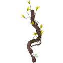 Terrario - Sztuczna Gałąź z Liśćmi do Terrarium - 75 cm