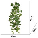 Terrario - Sztuczna Roślina do Terrarium - Bluszcz Zwisający 75 cm