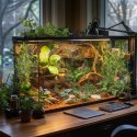 Terrario - Sztuczna Roślina do Terrarium - Bluszcz Zwisający 75 cm