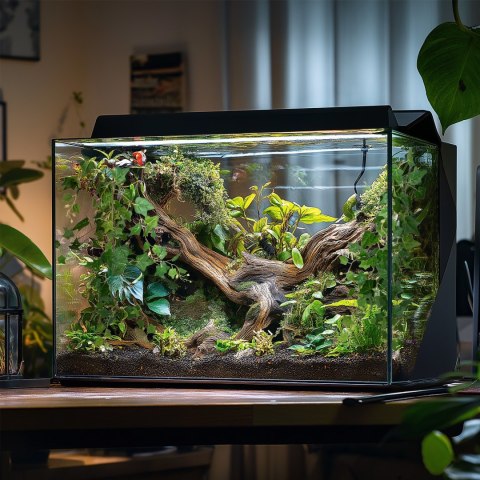 Terrario - Sztuczna Roślina do Terrarium - Bluszcz Zwisający 75 cm Terrario - Sztuczna Roślina do Terrarium - Bluszcz Zwisający 75 cm