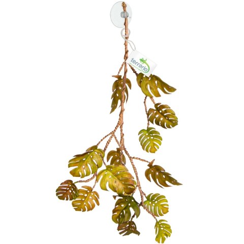 Terrario - Sztuczna Roślina do Terrarium - Wisząca Monstera 70 cm Terrario - Sztuczna Roślina do Terrarium - Wisząca Monstera 70 cm