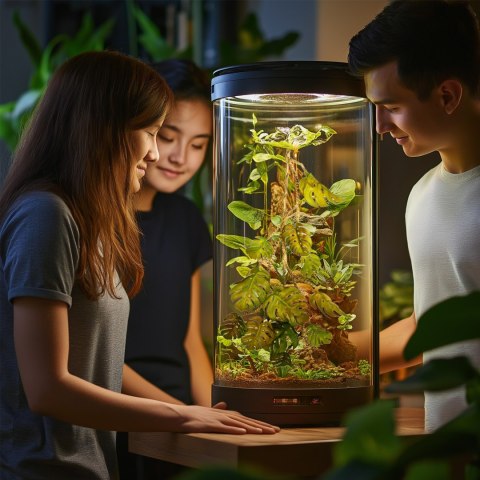 Terrario - Sztuczna Roślina do Terrarium - Wisząca Monstera 70 cm Terrario - Sztuczna Roślina do Terrarium - Wisząca Monstera 70 cm