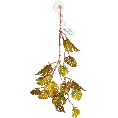Terrario - Sztuczna Roślina do Terrarium - Wisząca Monstera 70 cm Terrario - Sztuczna Roślina do Terrarium - Wisząca Monstera 70 cm