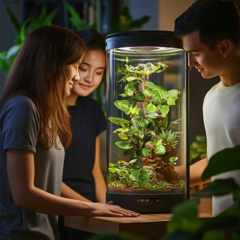 Terrario - Sztuczna Roślina do Terrarium - Wiszący Bluszcz 80 cm Terrario - Sztuczna Roślina do Terrarium - Wiszący Bluszcz 80 cm