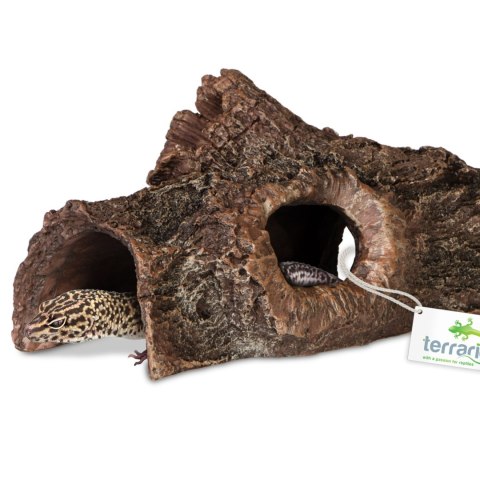 Terrario Wood Cave M - kryjówka do terrarium 18x11x10cm Terrario Wood Cave M - kryjówka do terrarium 18x11x10cm