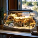 Terrario Wood Cave S - kryjówka do terrarium 14x9x7cm