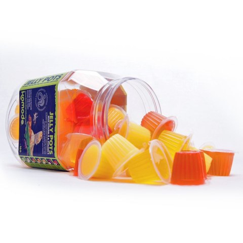 Komodo Jelly Pot Fruit Mix Jar - miks owocowy w żelu 60szt. Komodo Jelly Pot Fruit Mix Jar - miks owocowy w żelu 60szt.
