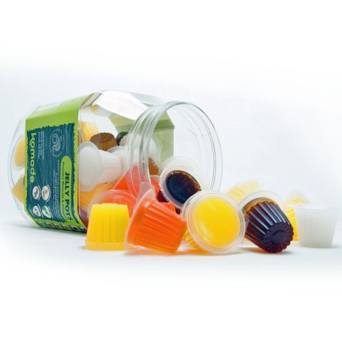 Komodo Jelly Pot Mixed Flavours Jar - miks pokarmów w żelu 60szt. Komodo Jelly Pot Mixed Flavours Jar - miks pokarmów w żelu 60szt.