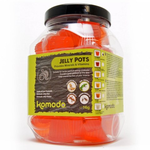 Komodo Jelly Pot Strawberry - pokarm truskawka w żelu Komodo Jelly Pot Strawberry - pokarm truskawka w żelu