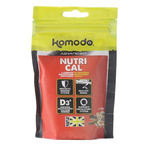 Komodo Nutri-Cal 150g - witaminy i wapno dla żółwi i jaszczurek Komodo Nutri-Cal 150g - witaminy i wapno dla żółwi i jaszczurek