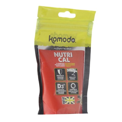 Komodo Nutri-Cal 150g - witaminy i wapno dla żółwi i jaszczurek Komodo Nutri-Cal 150g - witaminy i wapno dla żółwi i jaszczurek