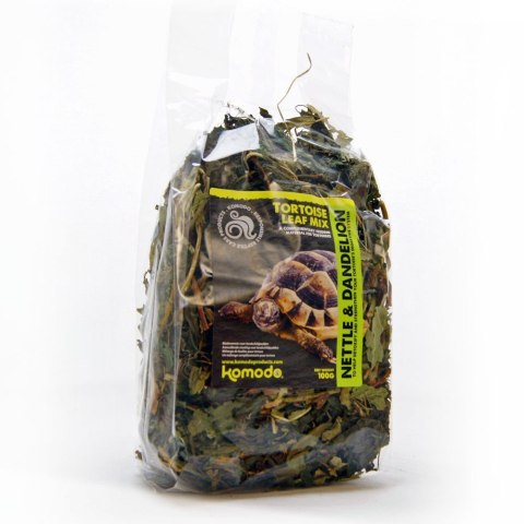 Komodo Tortoise Leaf Mix 100g - zioła lecznicze dla żółwi Komodo Tortoise Leaf Mix 100g - zioła lecznicze dla żółwi
