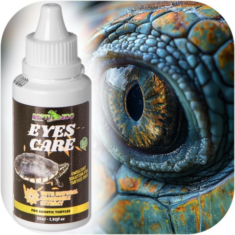 Repti-Zoo Eyes Care 55ml - preparat na zaczerwienione oczy żółwia Repti-Zoo Eyes Care 55ml - preparat na zaczerwienione oczy żółwia