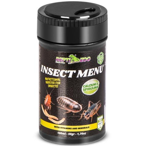 Repti-Zoo Insect Menu 100ml - witaminy dla owadów karmowych Repti-Zoo Insect Menu 100ml - witaminy dla owadów karmowych