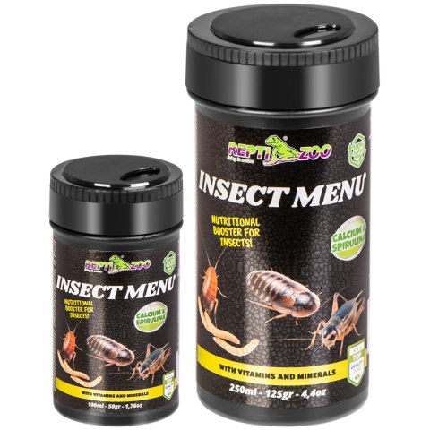 Repti-Zoo Insect Menu 100ml - witaminy dla owadów karmowych Repti-Zoo Insect Menu 100ml - witaminy dla owadów karmowych