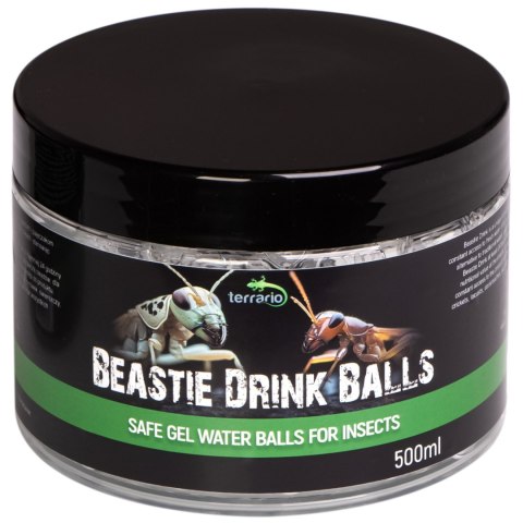 Terrario Beastie Drink Balls 500ml - bezpieczna woda w żelu dla owadów Terrario Beastie Drink Balls 500ml - bezpieczna woda w żelu dla owadów