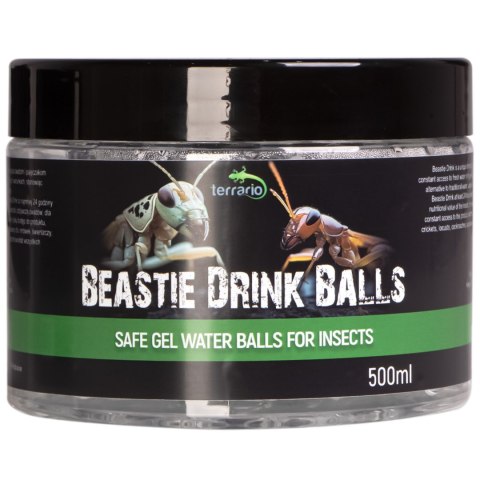 Terrario Beastie Drink Balls 500ml - bezpieczna woda w żelu dla owadów Terrario Beastie Drink Balls 500ml - bezpieczna woda w żelu dla owadów