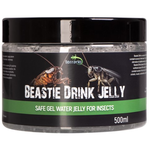Terrario Beastie Drink Jelly 600g - bezpieczna woda w żelu dla owadów Terrario Beastie Drink Jelly 600g - bezpieczna woda w żelu dla owadów