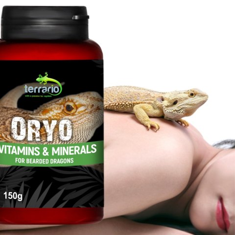 Terrario ORYO for Bearded Dragons 150g - witaminy dla agamy brodatej Terrario ORYO for Bearded Dragons 150g - witaminy dla agamy brodatej