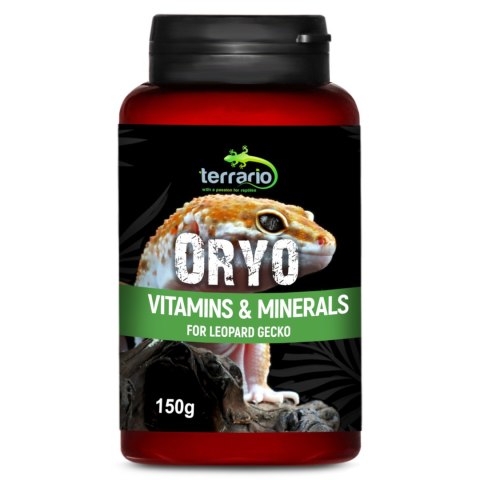 Terrario ORYO for Leopard Gecko 150g - witaminy dla gekona lamparciego Terrario ORYO for Leopard Gecko 150g - witaminy dla gekona lamparciego