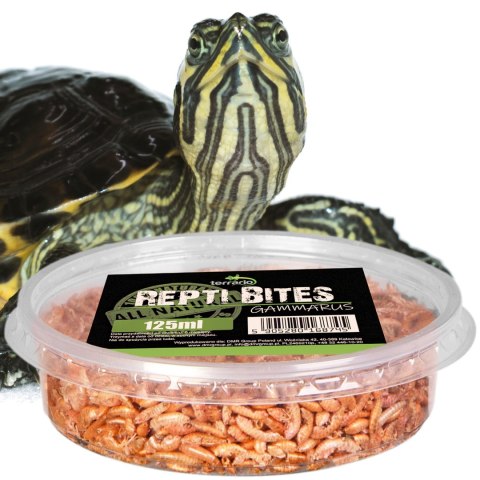 Terrario Repti Bites Gammarus 125ml - kiełż zdrojowy suszony Terrario Repti Bites Gammarus 125ml - kiełż zdrojowy suszony